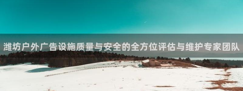 杏宇官方平台官网下载：潍坊户外广告设施质量与安全的全方位评估与维护专家团队