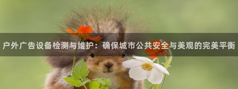 杏宇平台代理多少钱：户外广告设备检测与维护：确保城市公共安全与美观的完美平衡